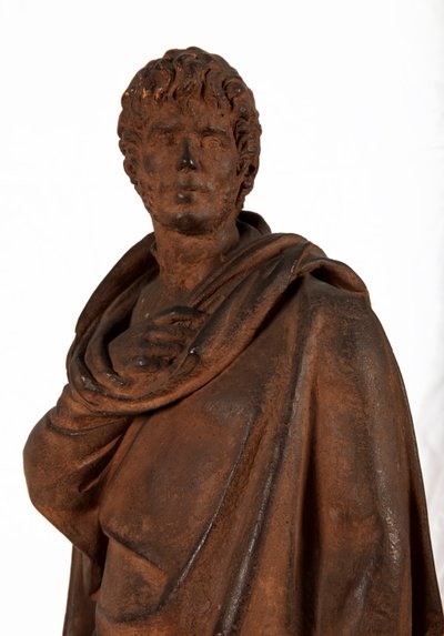 Self portrait for the decoration of his tomb in the cemetery of Loyasse, Lyon, c.1810 by Joseph Chinard